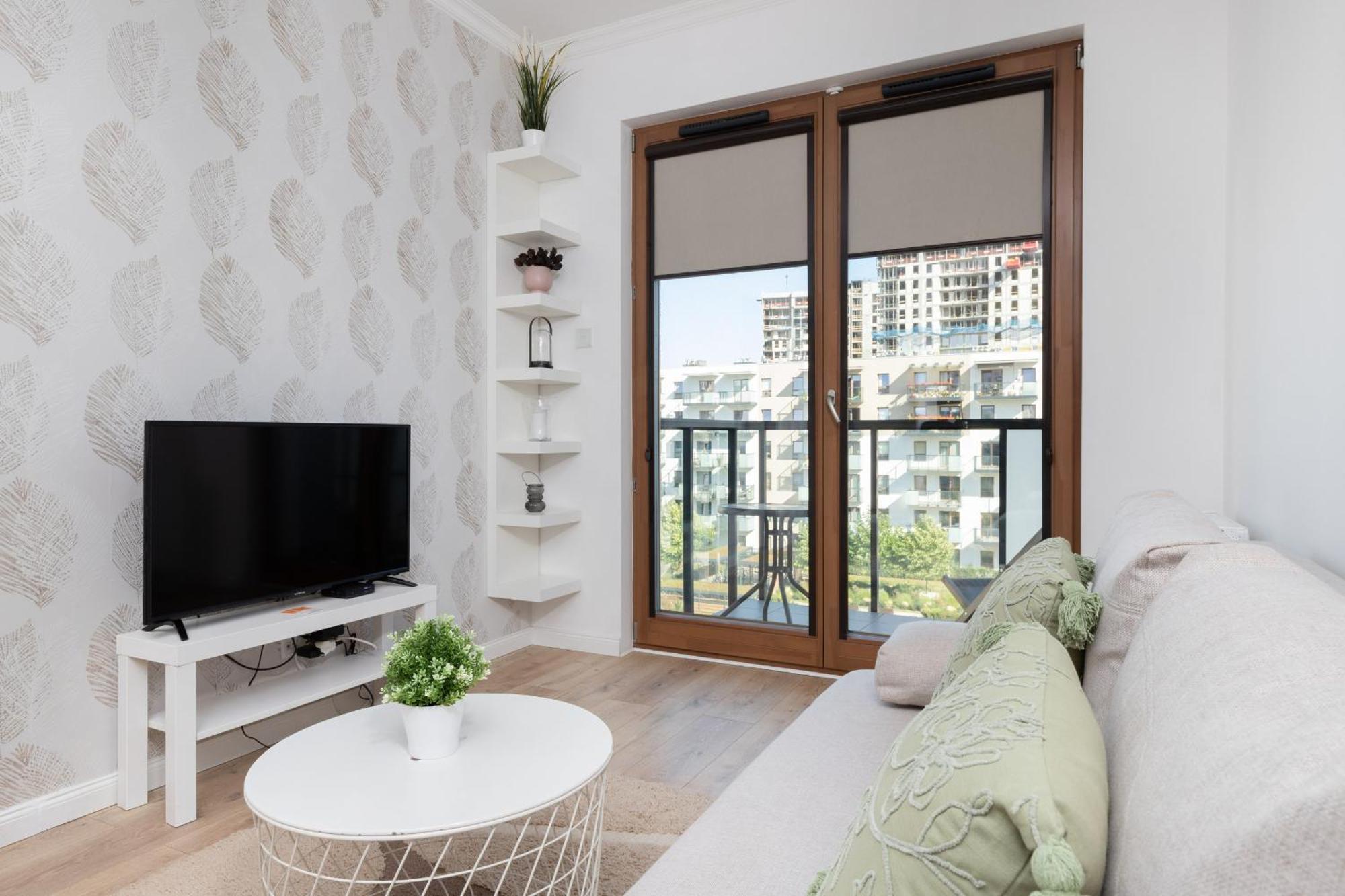 Starowiejska Apartment With Balcony Next To Arena Gdansk Stadium By Noclegi Renters Eksteriør bilde