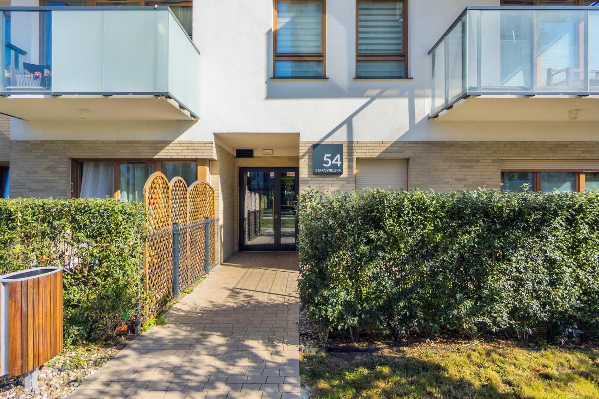 Starowiejska Apartment With Balcony Next To Arena Gdansk Stadium By Noclegi Renters Eksteriør bilde